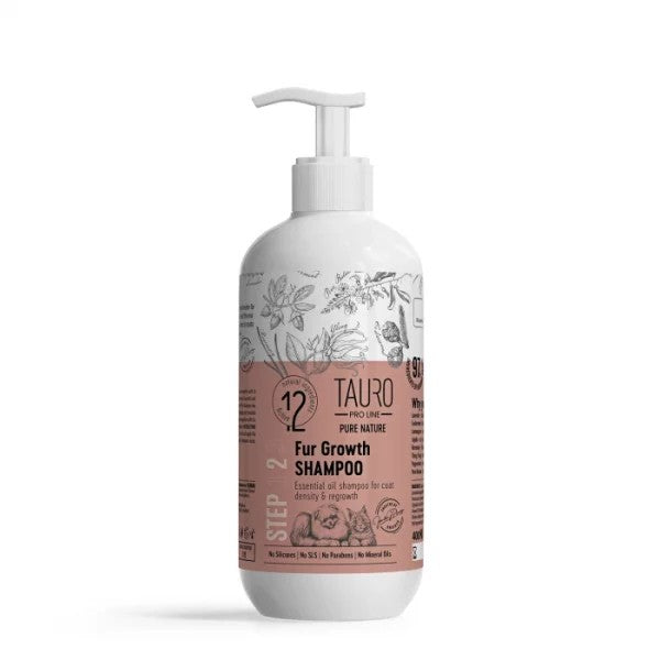 tauro-pro-line-pure-nature-fur-growth-vachtgroei shampoo (stap 2)