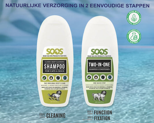 SOOS Kortharig pakket – 2 stappen 2-in-1 verzorging