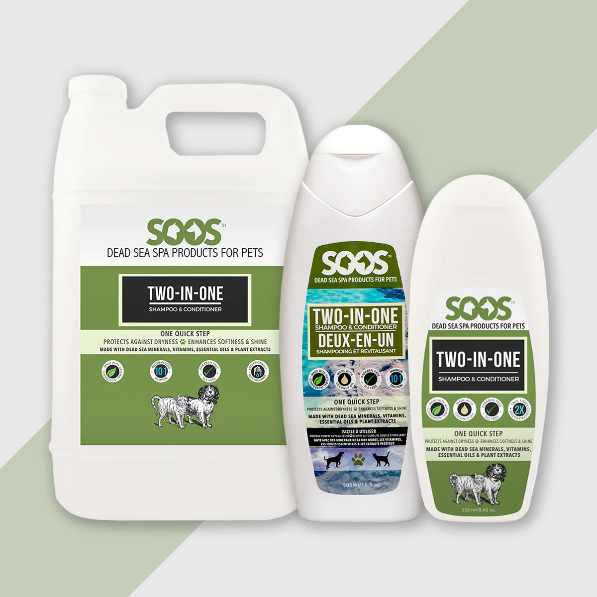 SOOS 2 in 1 shampoo en Conditioner group