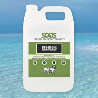 Soos Shampoo en Conditioner 2 in 1 4 liter